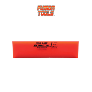 8” RED LINE EXTRACTOR 3/8” THICK NO BEVEL SQUEEGEE BLADE