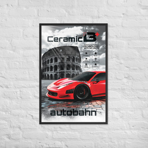 Ceramic i3+ - Framed poster