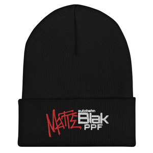 Matte Blak - Cuffed Beanie