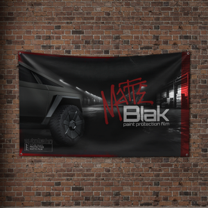 Matte Blak PPF - Horizontal Banner