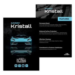 POS Card - Kristall Ceramic Coating (Pack of 100)