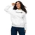 Ceramic i3+ White Unisex eco raglan hoodie