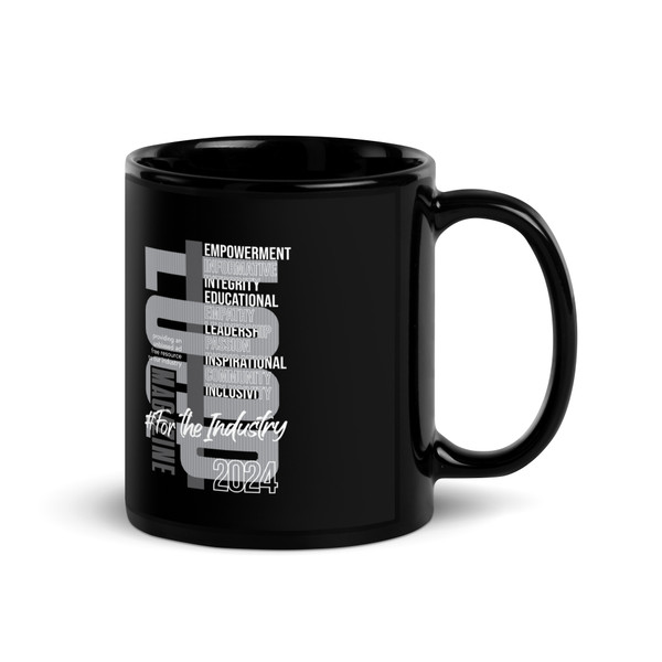 Black Glossy Mug