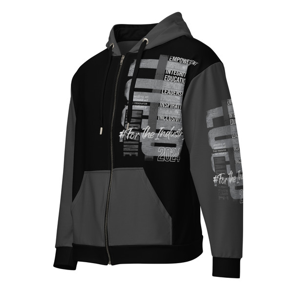 Unisex zip hoodie