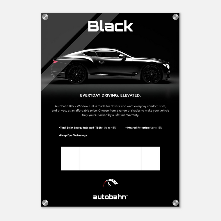 AB Black Wallboard - 2026