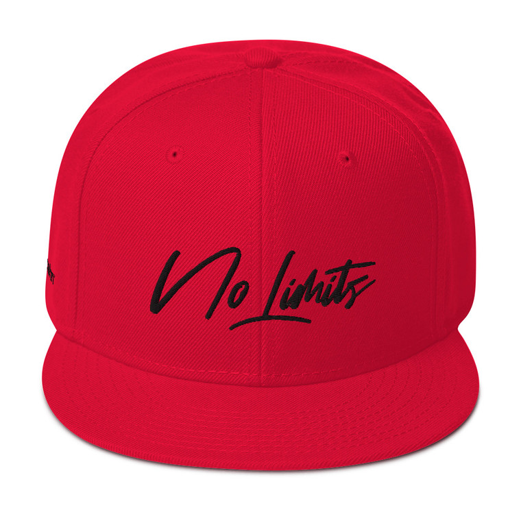 No Limits Snapback (Red)