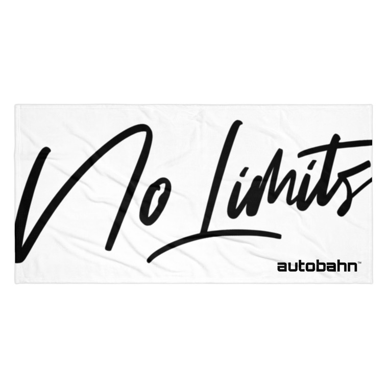 Autobahn No Limits Towel (White)