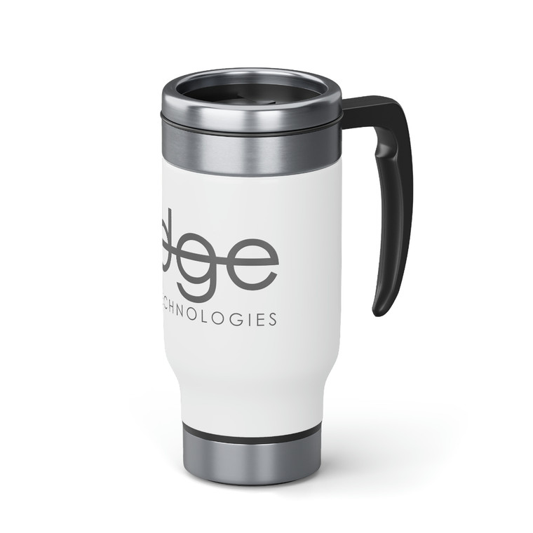 Edge Stainless Steel Travel Mug with Handle, 14oz