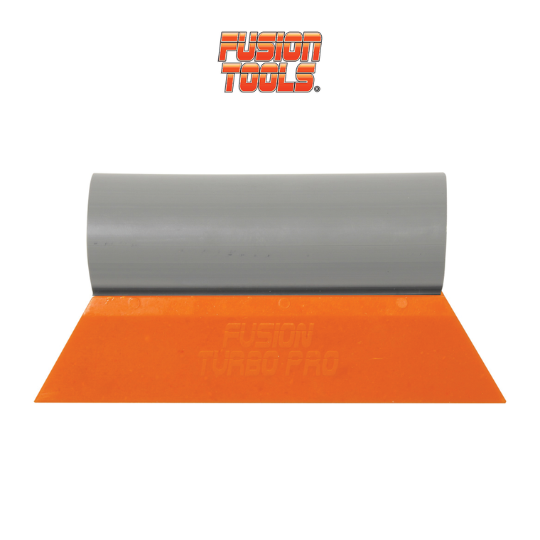 5.5" Orange Fusion Turbo Pro W/ Small White Handle