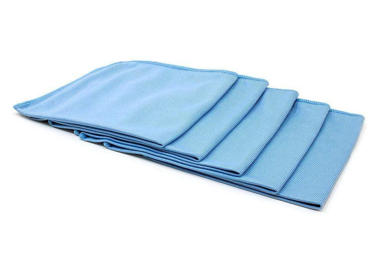 Microfiber Window and Mirror Towel (16 in. x 16 in., 260 gsm) 5 pack