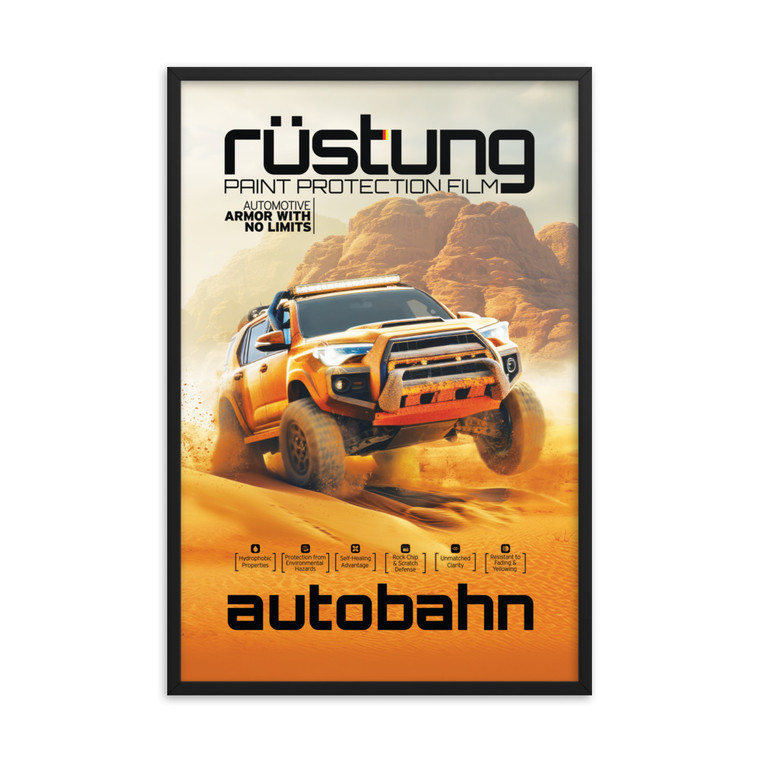 Rüstung PPF - Framed poster