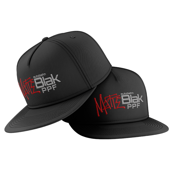 Matte Blak - Snapback Hat