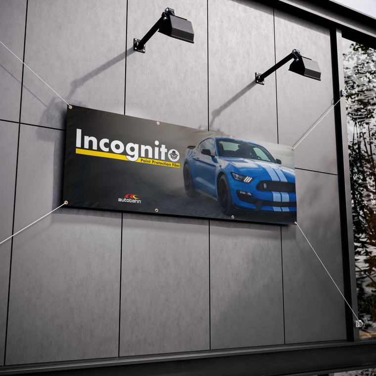 Incognito PPF Vinyl Banner - Mustang 