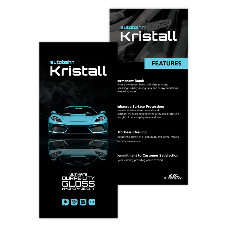 Rack Card - Kristall Ceramic Coating (Pack of 25)