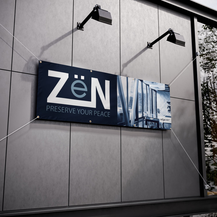 Edge Zen Vinyl Banner