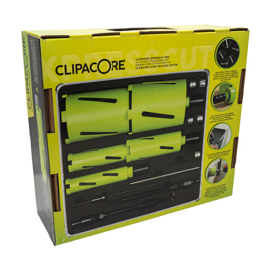 Clipacore XPRESSCUT PRO kit in box back