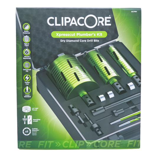 XPRESSCUT Plumbers Kit - QCPBK box front