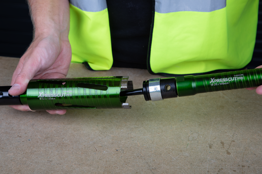 Clipacore Condensemate Pro - positioning the inner guide core