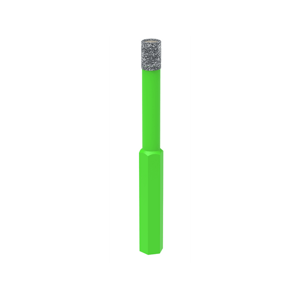 Clipacore Xpresscut Micro 6mm Diamond Tipped Tile Hole Cutting Bit   QCXPM6