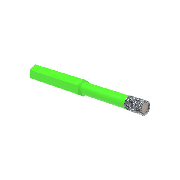 Clipacore Xpresscut Micro 6mm Diamond Tipped Tile Hole Cutting Bit   QCXPM6