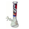 6B Glass: 10inch Waterpipe - Assorted Colors (2020B54)