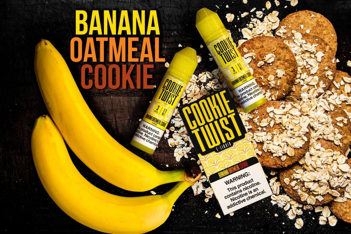 Cookie Twist - Banana Oatmeal Cookie 