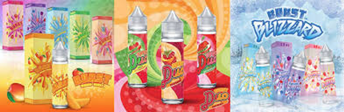 Burst E-Liquids bursting with flavor