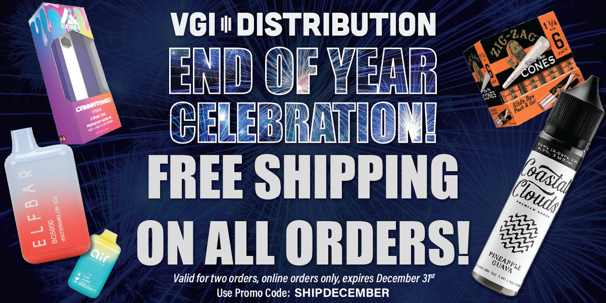 FREE SHIPPING PROMO | VGI DISTRO