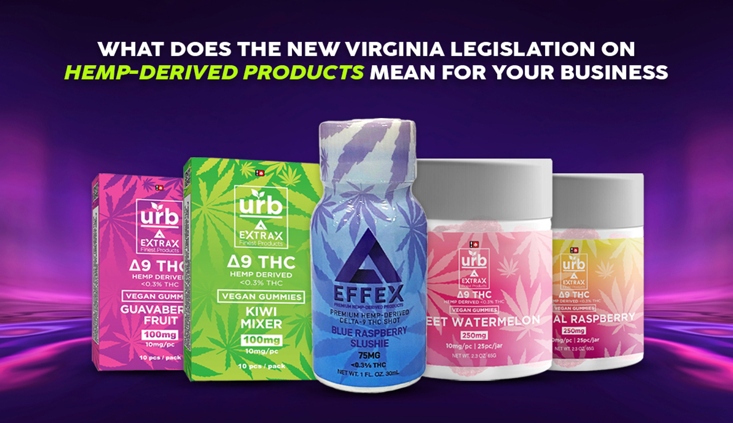 What does the new Virginia legislation on hempderived products mean