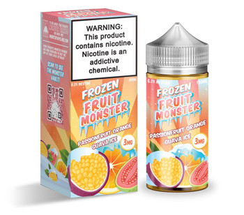 Frozen Fruit Monster Passionfruit Orange Guava Ice 100ml Frozen Fruit Monster Passionfruit Orange Guava Ice 100ml