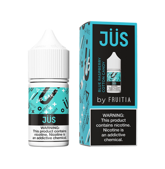 JUS Blue Raspberry Cotton Candy 30ML Salt NIC JUS Blue Raspberry Cotton Candy 30ML Salt NIC