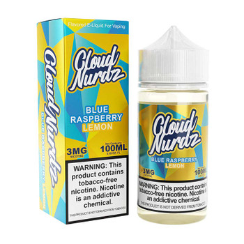 Cloud Nurdz Blue Raspberry Lemon 100ml Cloud Nurdz Blue Raspberry Lemon 100ml