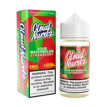 Cloud Nurdz Sour Watermelon Strawberry 100ml Cloud Nurdz Sour Watermelon Strawberry 100ml