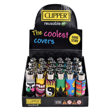 Clipper Lighter Pop Mix Go 2 Cover 30 Display Clipper Lighter Pop Mix Go 2 Cover 30 Display