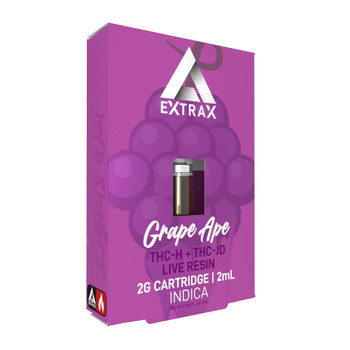 Delta Extrax Lights Out Live Resin 2G Cartridges