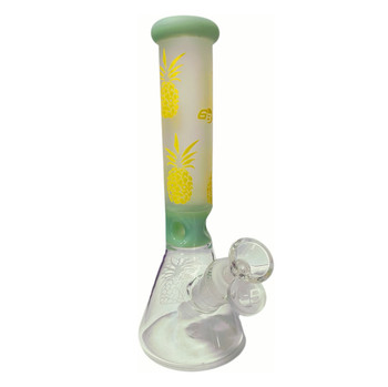 6B Glass: 9.5inch Waterpipe - Assorted Colors (2020B22)