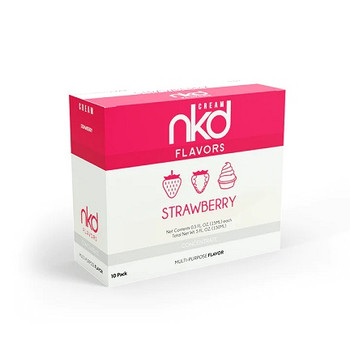 NKD Essential Flavors 15mL 10 pack - Strawberry