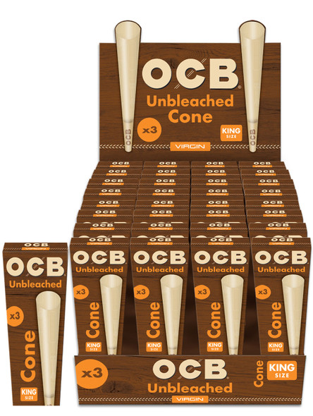OCB Virgin Cone King Size - 3 Pack