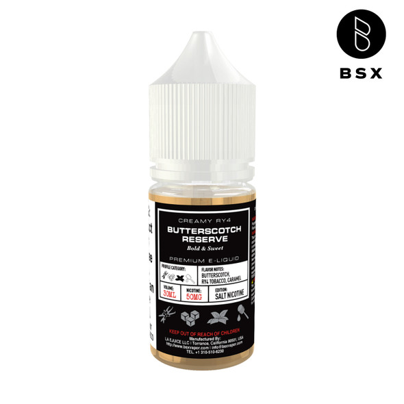 BSX Vapor Salt - Butterscotch Reserve 30ml