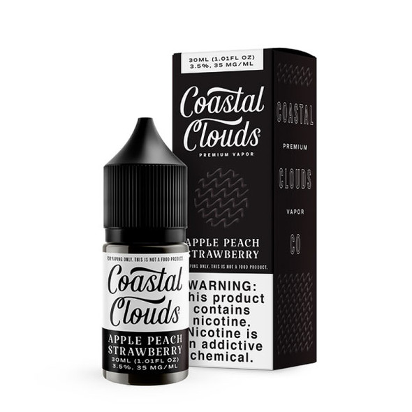 Coastal Clouds Salts - Apple Peach Strawberry 30ml