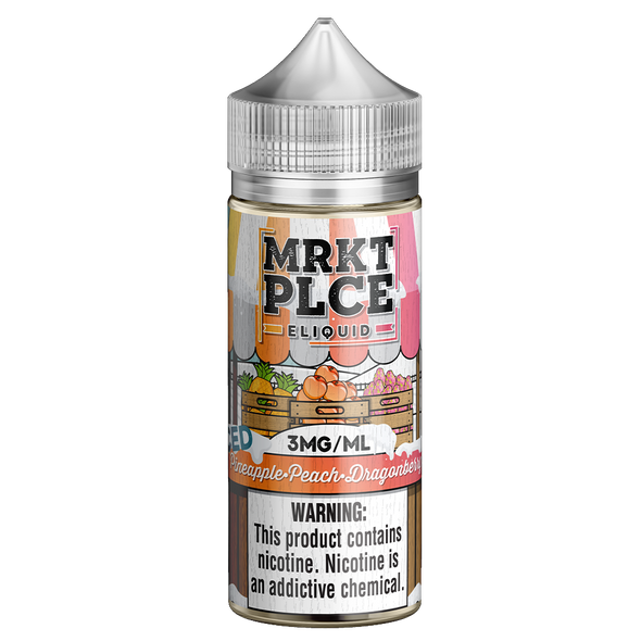 MRKT-PLCE Iced Pineapple Peach Dragonberry 100ml