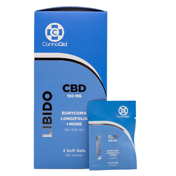 CannaAid - Libido Male Enhancement Gel Capsules 2ct - 30pk box