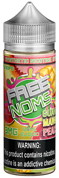 FreeNoms Synthetic - Guava Peach Mango Cream 120mL