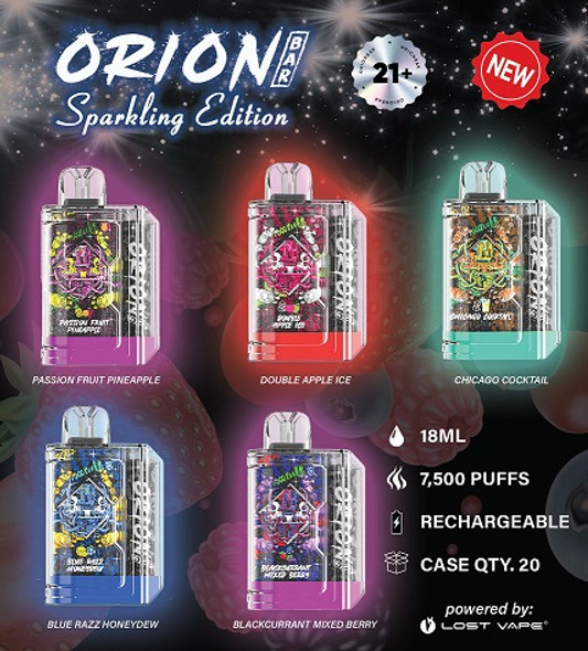 Orion Bar 7500 Disposable 5%