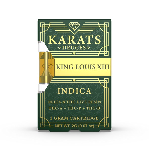 Karats - Deuces Blend 2G Cartridges King Louis XIII