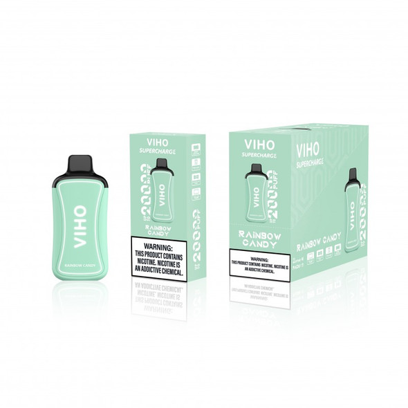 VIHO Supercharge 20K Disposables 5% Rainbow Candy
