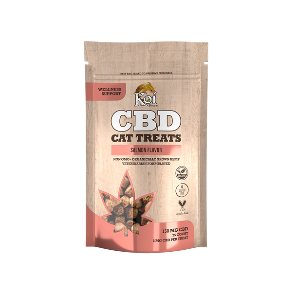 Koi CBD Cat Treats Salmon Flavor, 75 pcs, 150mg		