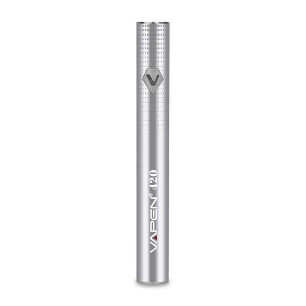 VAPEN 420 Preheat VV Battery 420mAh Variable Voltage Adjustable Cartridge Battery - Silver