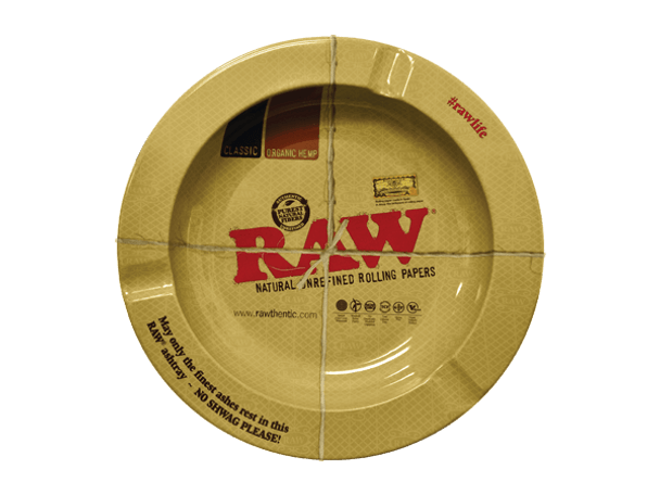 Raw Metal Ashtray Standard