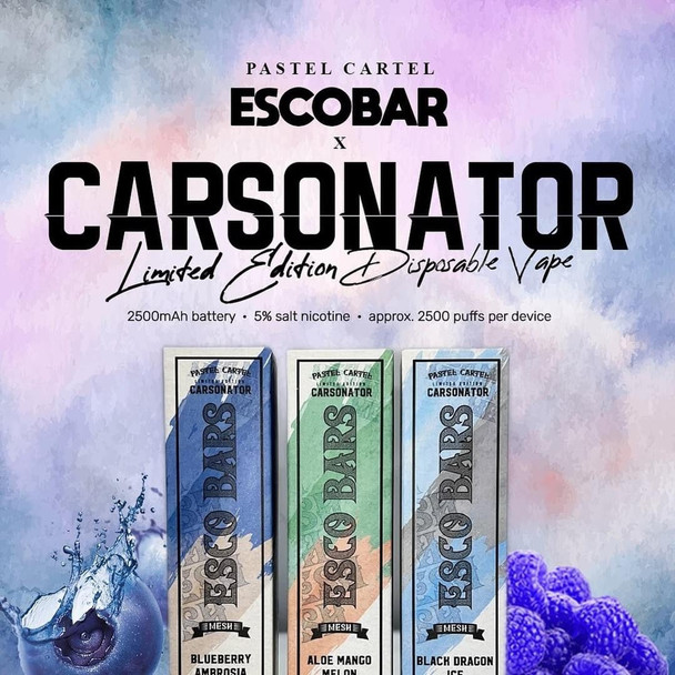 Carsonator Esco Bars Mesh Disposable 2500 Puffs 6mL